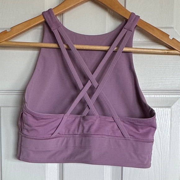 Lululemon Energy Bra - high neck - long line - 8 - Jubilee - XLNT - Picture 5 of 6